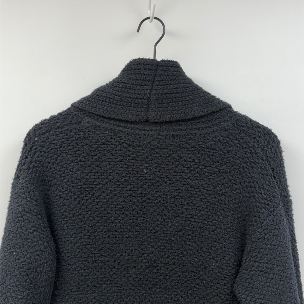 Anthropologie Pilcro Eyelash Chunky Knit Oversized Open Tunic Cardigan Sweater - Picture 8 of 10